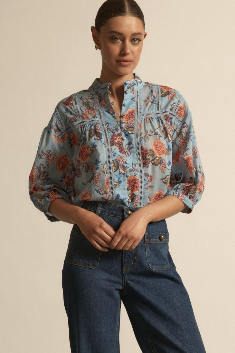 Daydream top - Twilight Bloom Blouse Zoe Kratzmann