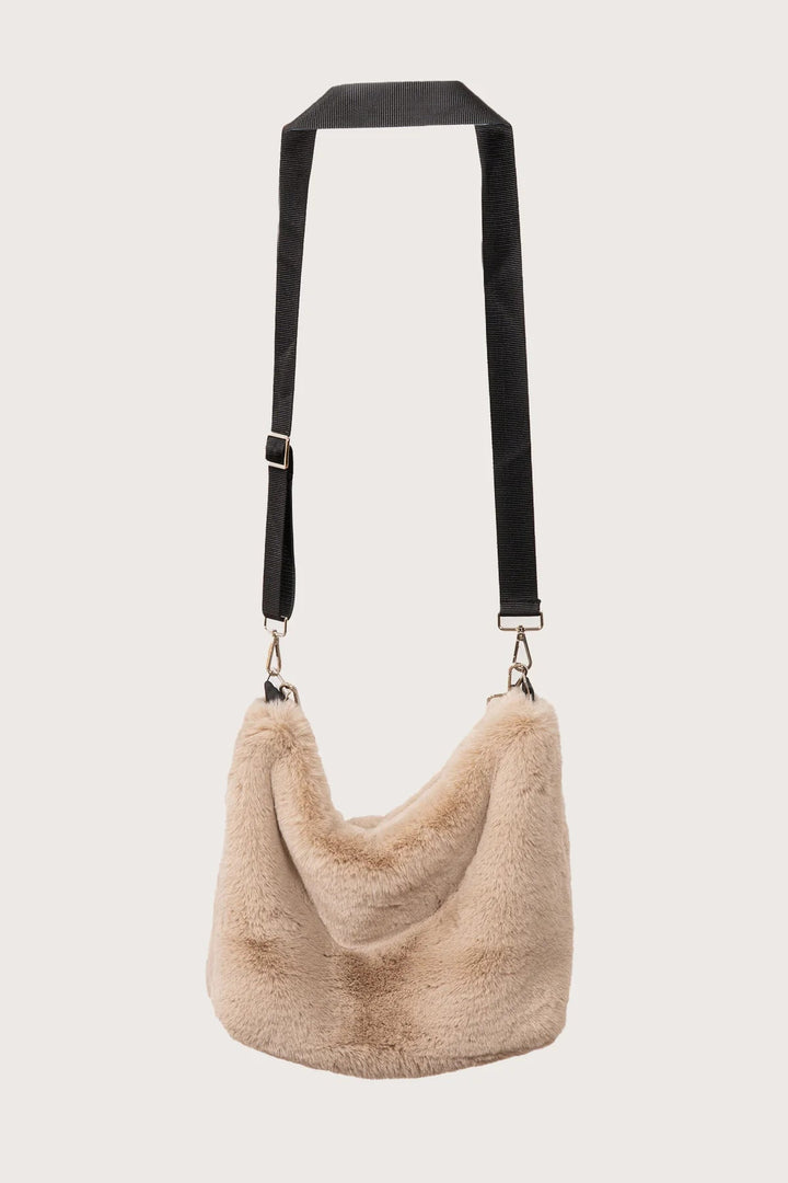 DEA Faux Fur Slouch Bag General Dea the Label