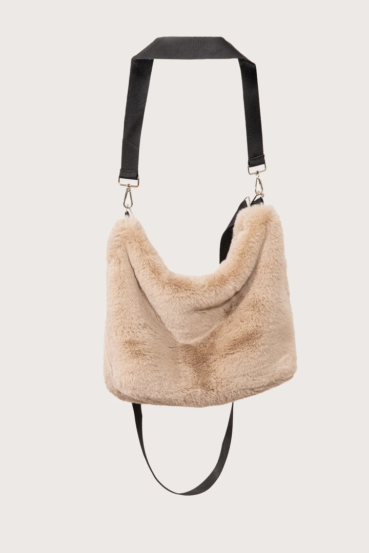 DEA Faux Fur Slouch Bag General Dea the Label