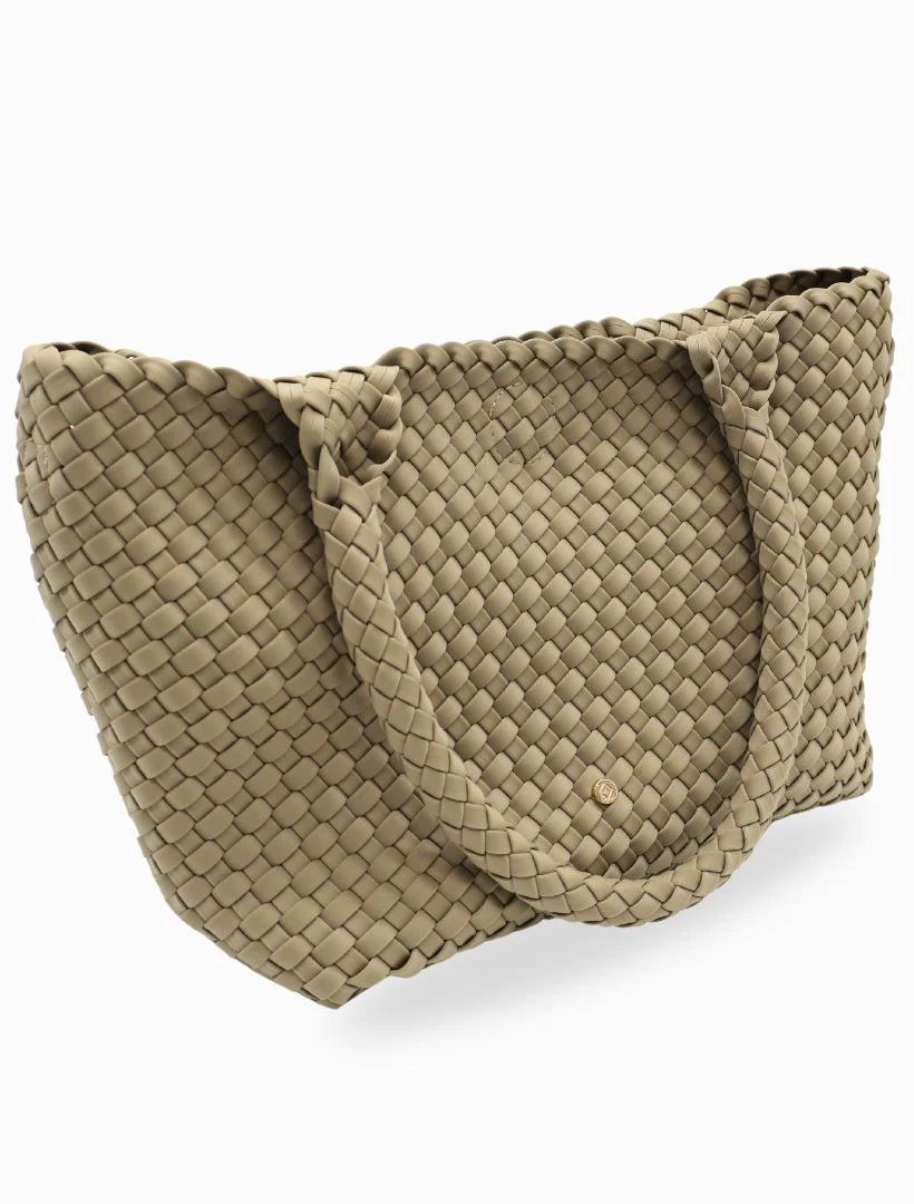 Deauville Tote Bag - Regular Size Mocha Bags zjoosh