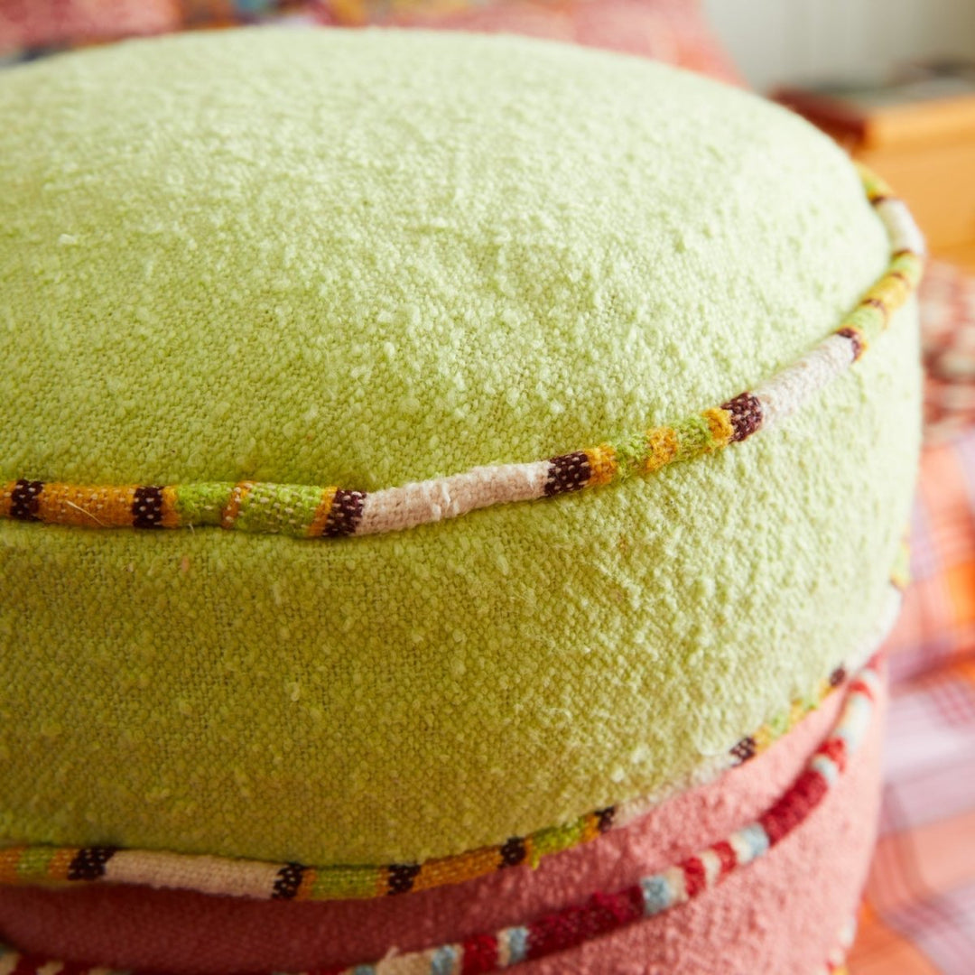 Delana Round Cushion - Zest - Stanleyandstone