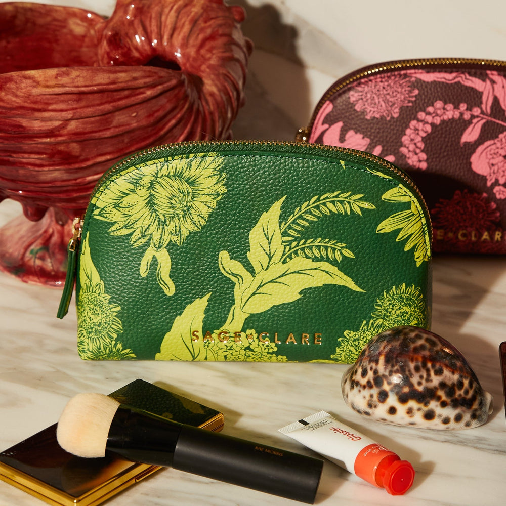 Delphine Cosmetic Pouch - Anise home Sage & Clare
