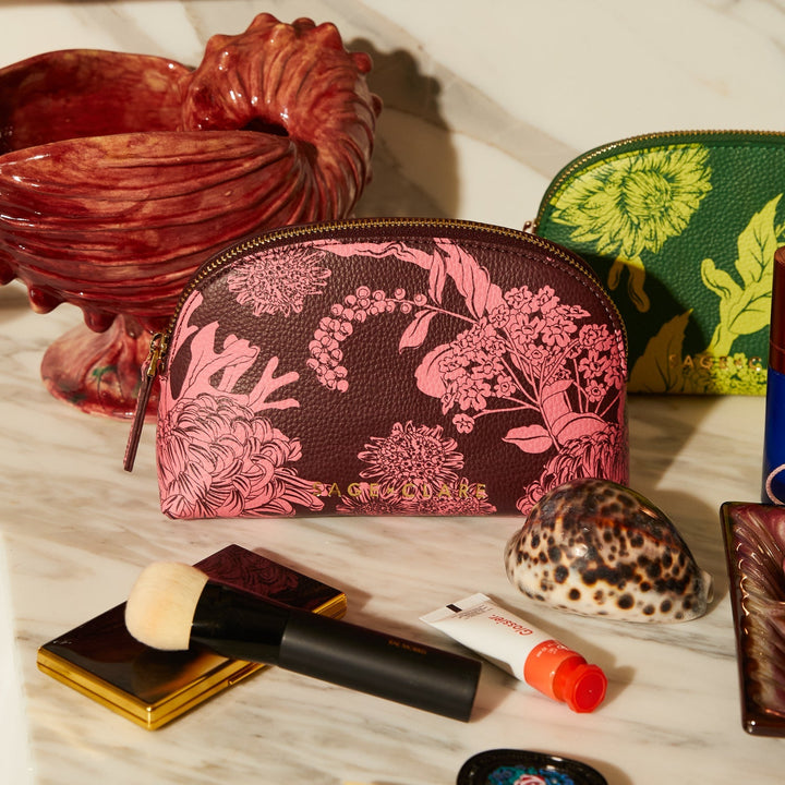Delphine Cosmetic Pouch - Garnet home Sage & Clare