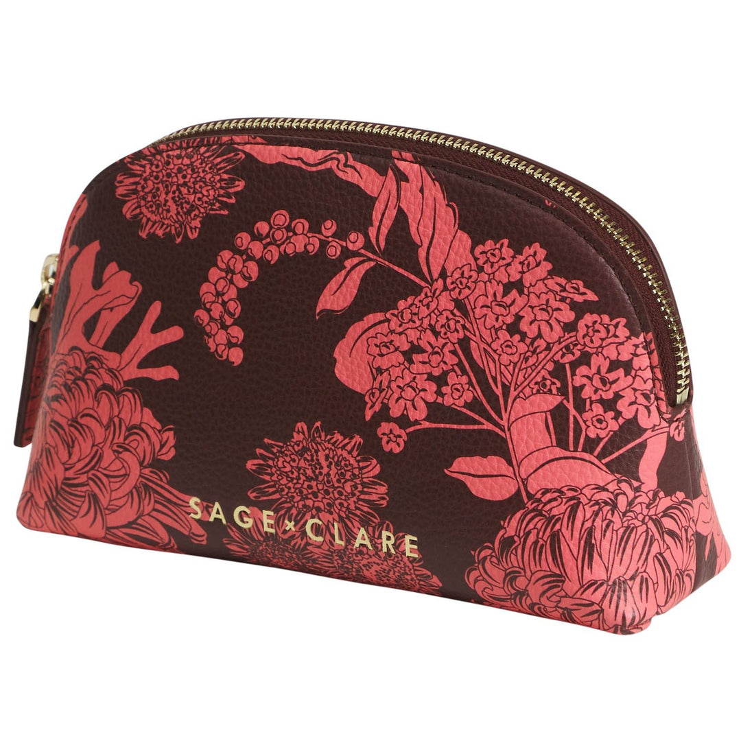 Delphine Cosmetic Pouch - Garnet home Sage & Clare