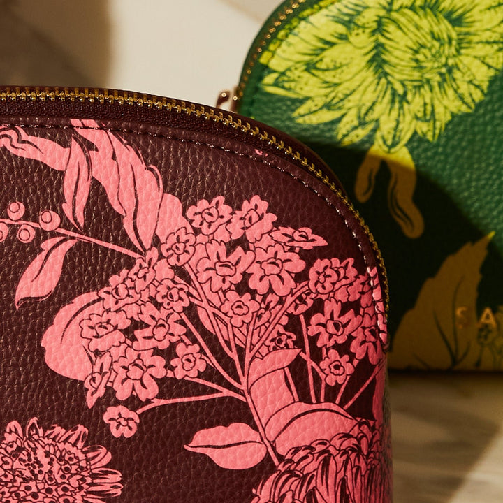 Delphine Cosmetic Pouch - Garnet home Sage & Clare