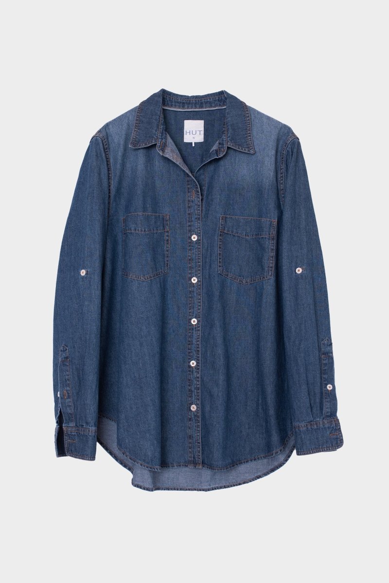 Denim Dark Wash Shirt - Stanleyandstone