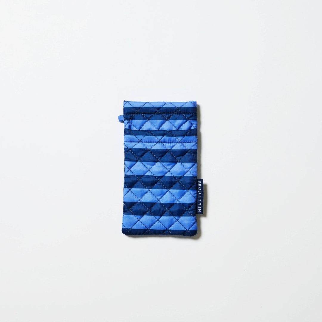 Double Glasses Case – Blue Stripe Project Ten Pty Ltd