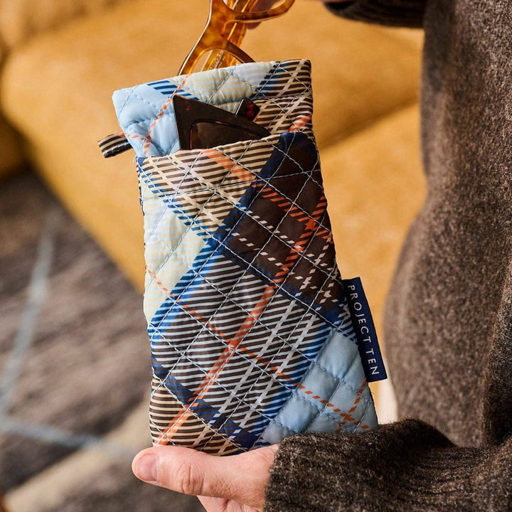 Double Glasses Case – Country Plaid - Stanleyandstone