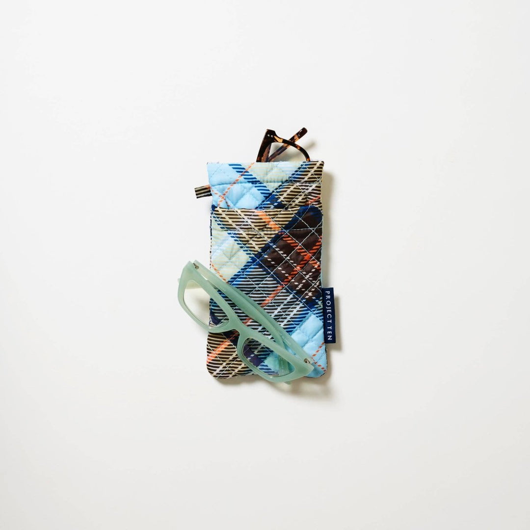 Double Glasses Case – Country Plaid - Stanleyandstone
