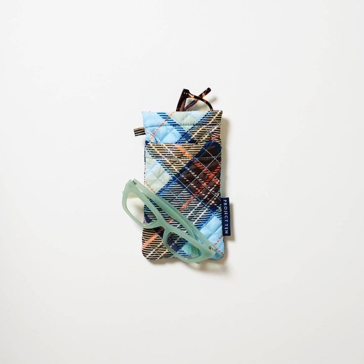 Double Glasses Case – Country Plaid - Stanleyandstone