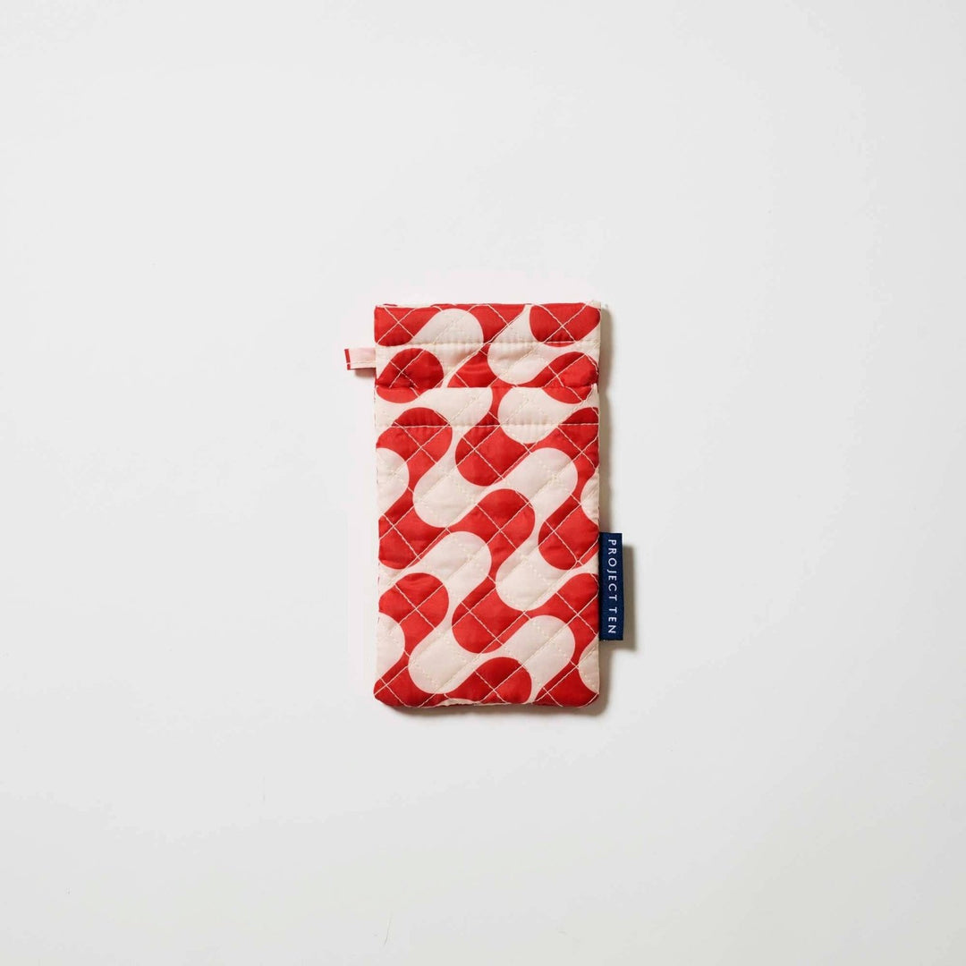 Double Glasses Case – Red Ripple Bag Project Ten