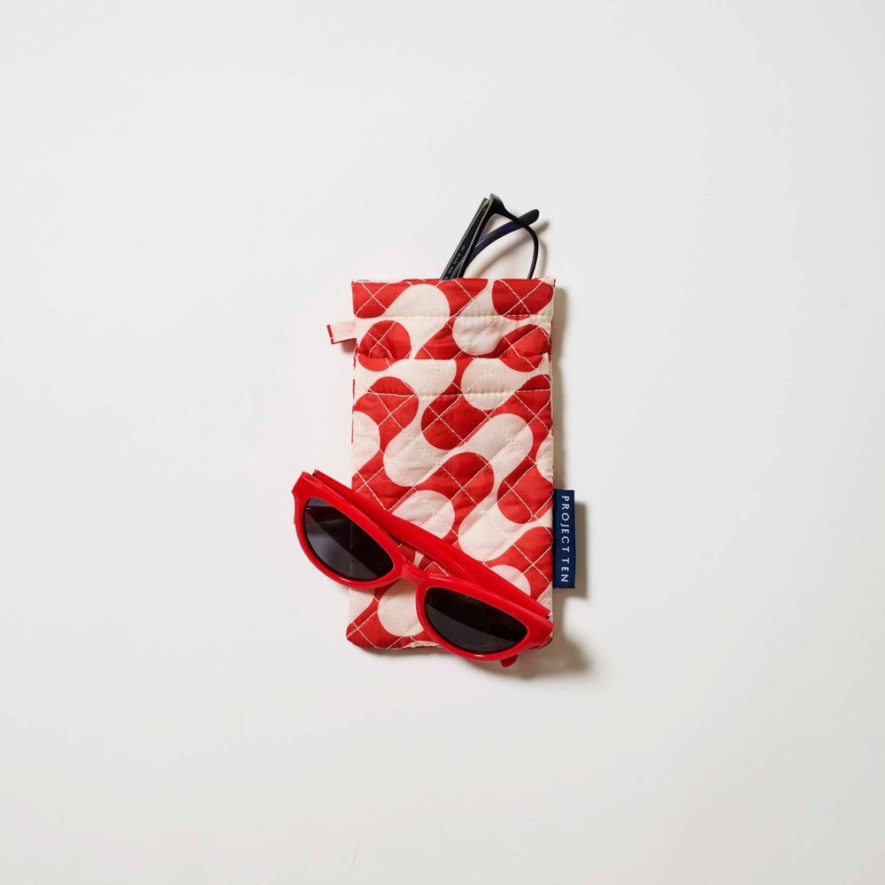 Double Glasses Case – Red Ripple Bag Project Ten