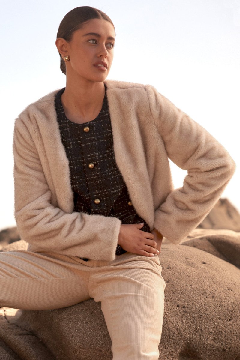 dune jacket - ecru Jacket Zoe Kratzmann