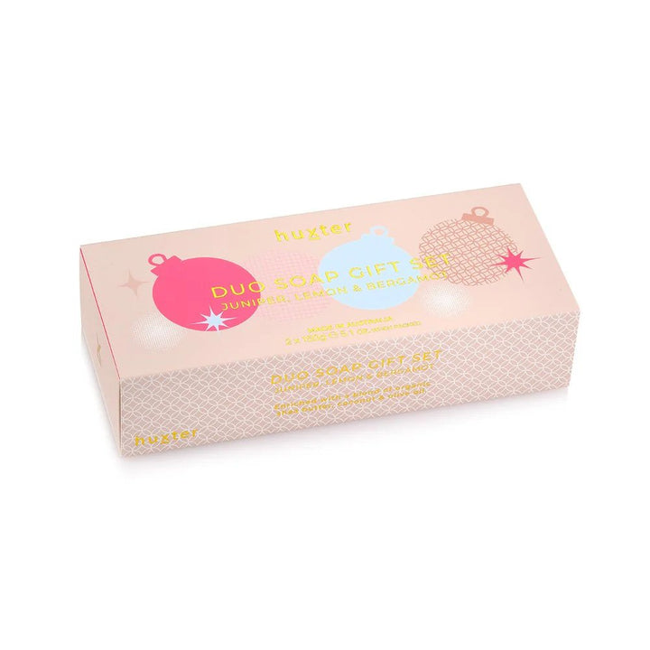 Duo Soap Gift Set Lip Care HUXTER