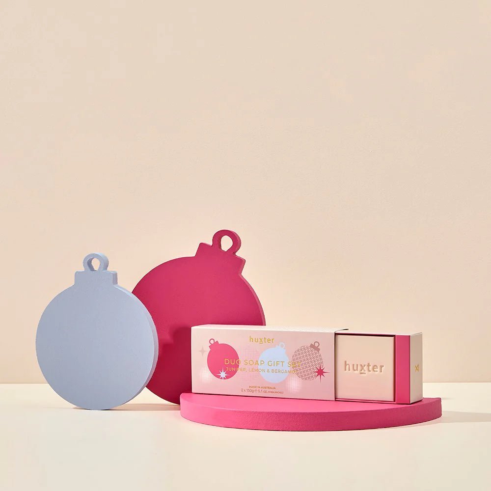 Duo Soap Gift Set Lip Care HUXTER