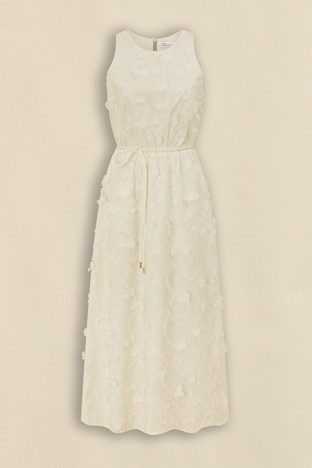 dusk dress - porcelain broderie Zoe Kratzmann