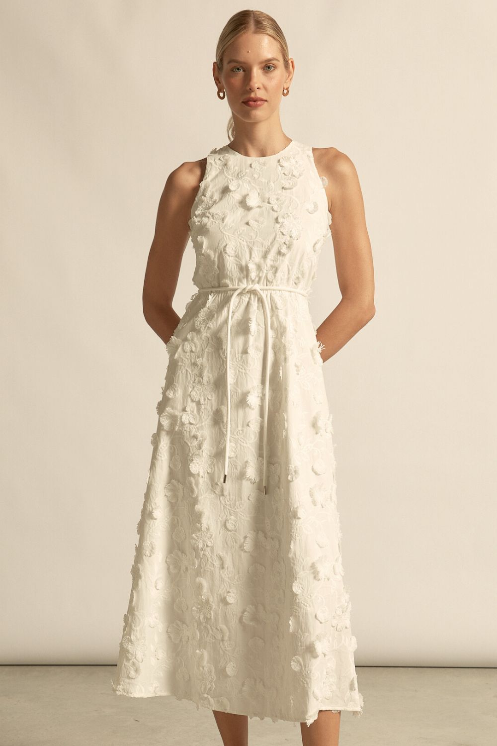 dusk dress - porcelain broderie Zoe Kratzmann