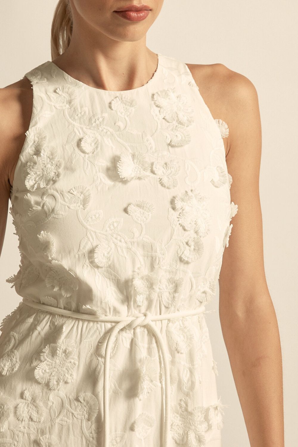 dusk dress - porcelain broderie Zoe Kratzmann