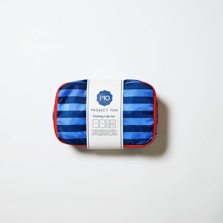 Packing Cube Set – Blue Stripe Project Ten Pty Ltd