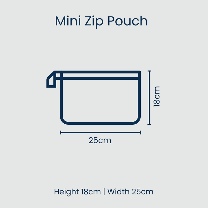 Clear Zip Pouch Bundle (x3 sizes) – Pink Project Ten Pty Ltd