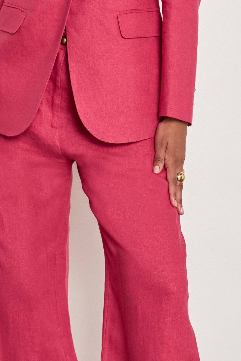 edit pant - rhubarb Zoe Kratzmann