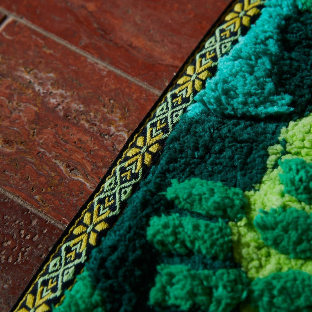 Eliza Bath Mat - Spring Green Bath Mats &amp; Rugs Sage &amp; Clare