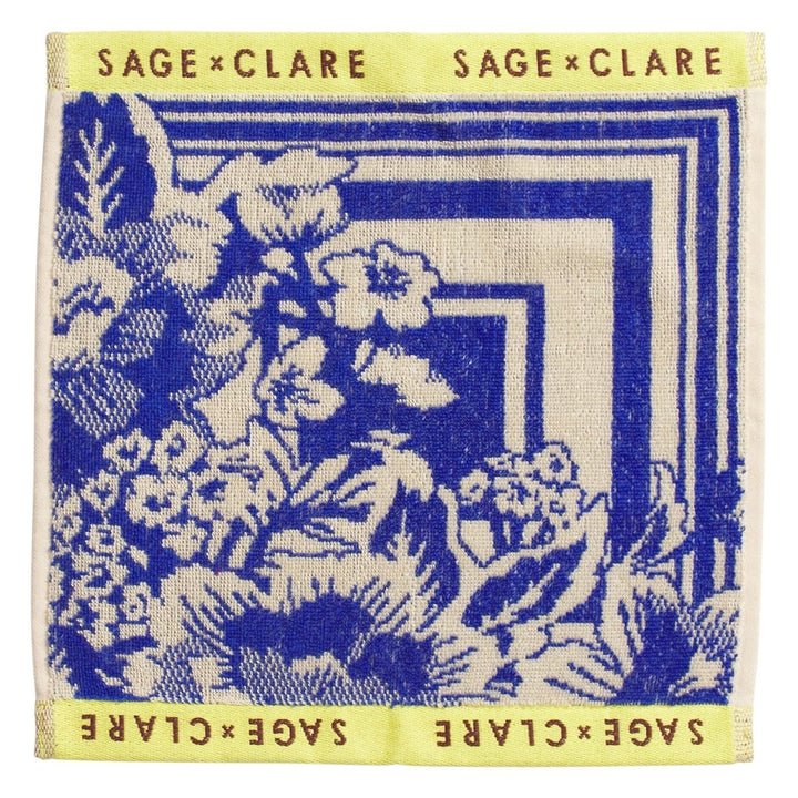 Eliza Face Washer Set - Ultramarine Sage &amp; Clare