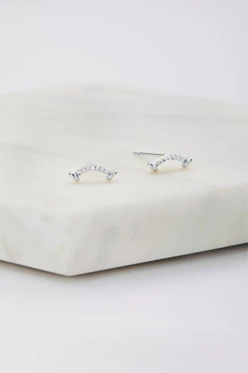 Ella Stud Earing silver Earing Zafino Jewellery