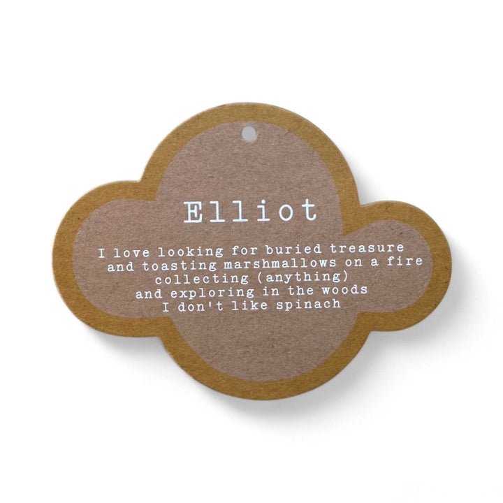 elliot dog | soft toy And The Little Dog Laughed