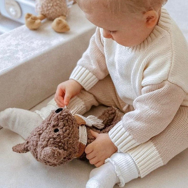 elliot dog | soft toy And The Little Dog Laughed