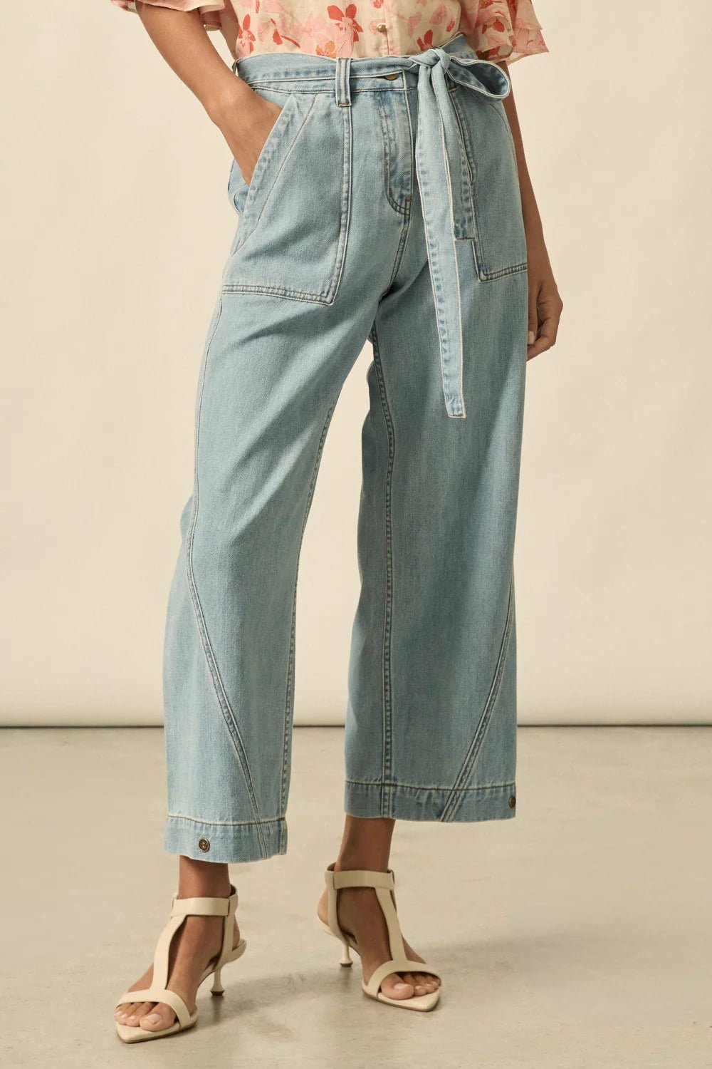 Embark Jean - Light Washed Denim JEANS Zoe Kratzmann