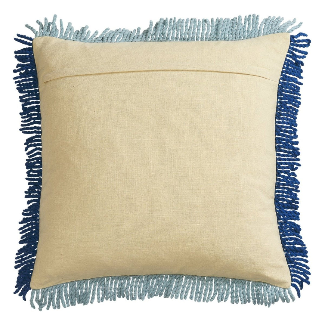 Emilia Embroidered Cushion Sage & Clare
