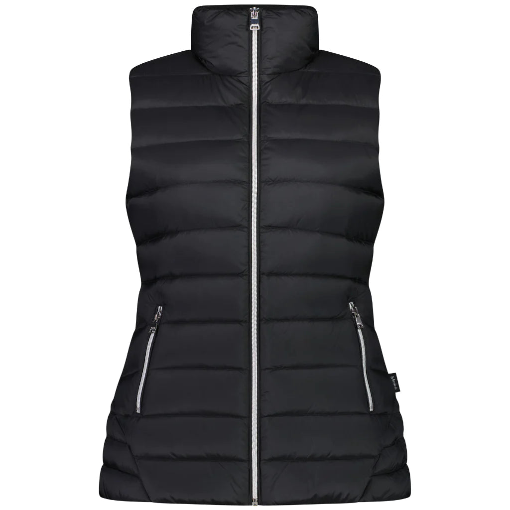 EMILY WOMEN'S 90/10 PACKABLE DOWN VEST Black – Stanleyandstone