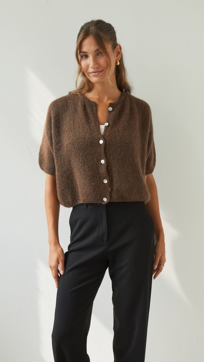 Emme Cardigan - Espresso Charli