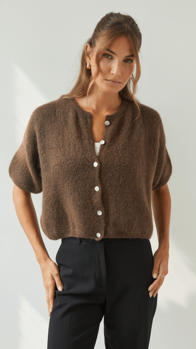 Emme Cardigan - Espresso Charli