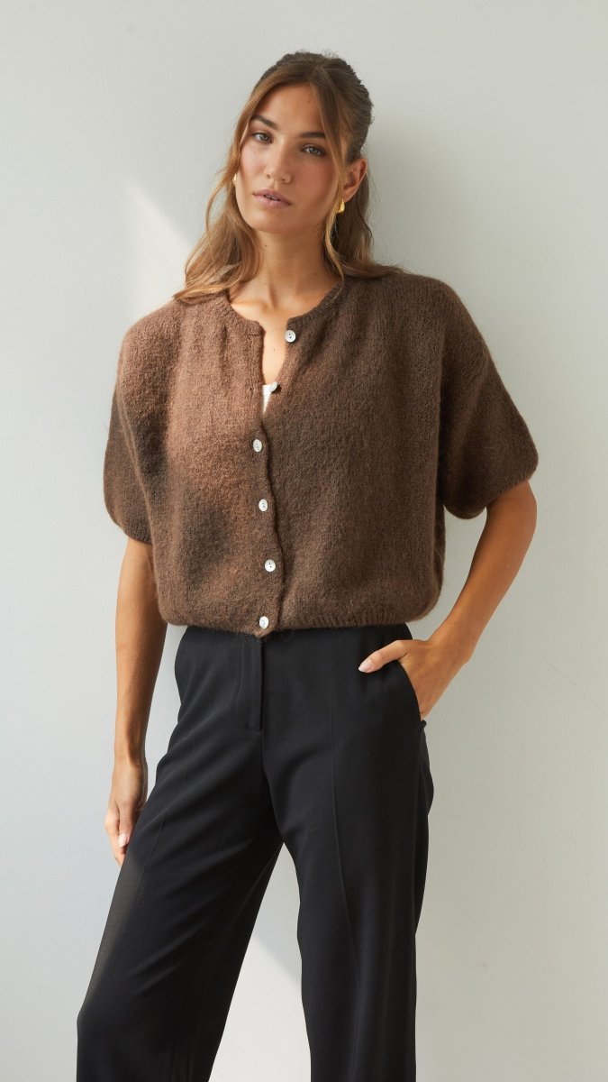 Emme Cardigan - Espresso Charli