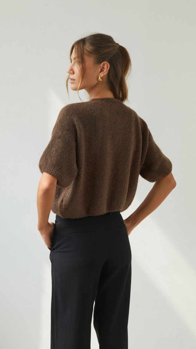 Emme Cardigan - Espresso Charli