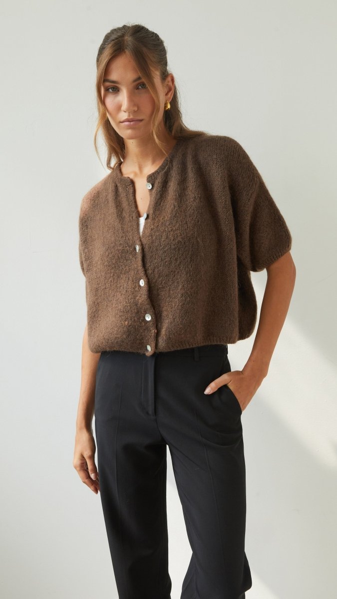 Emme Cardigan - Espresso Charli