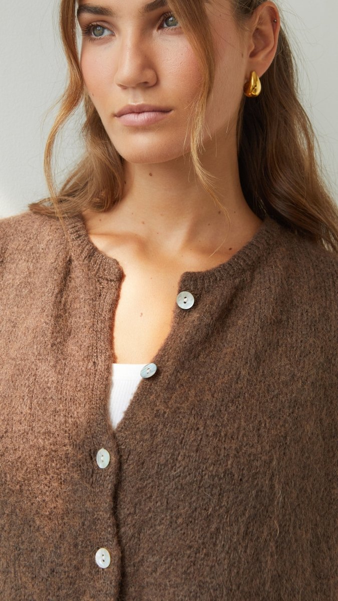 Emme Cardigan - Espresso Charli