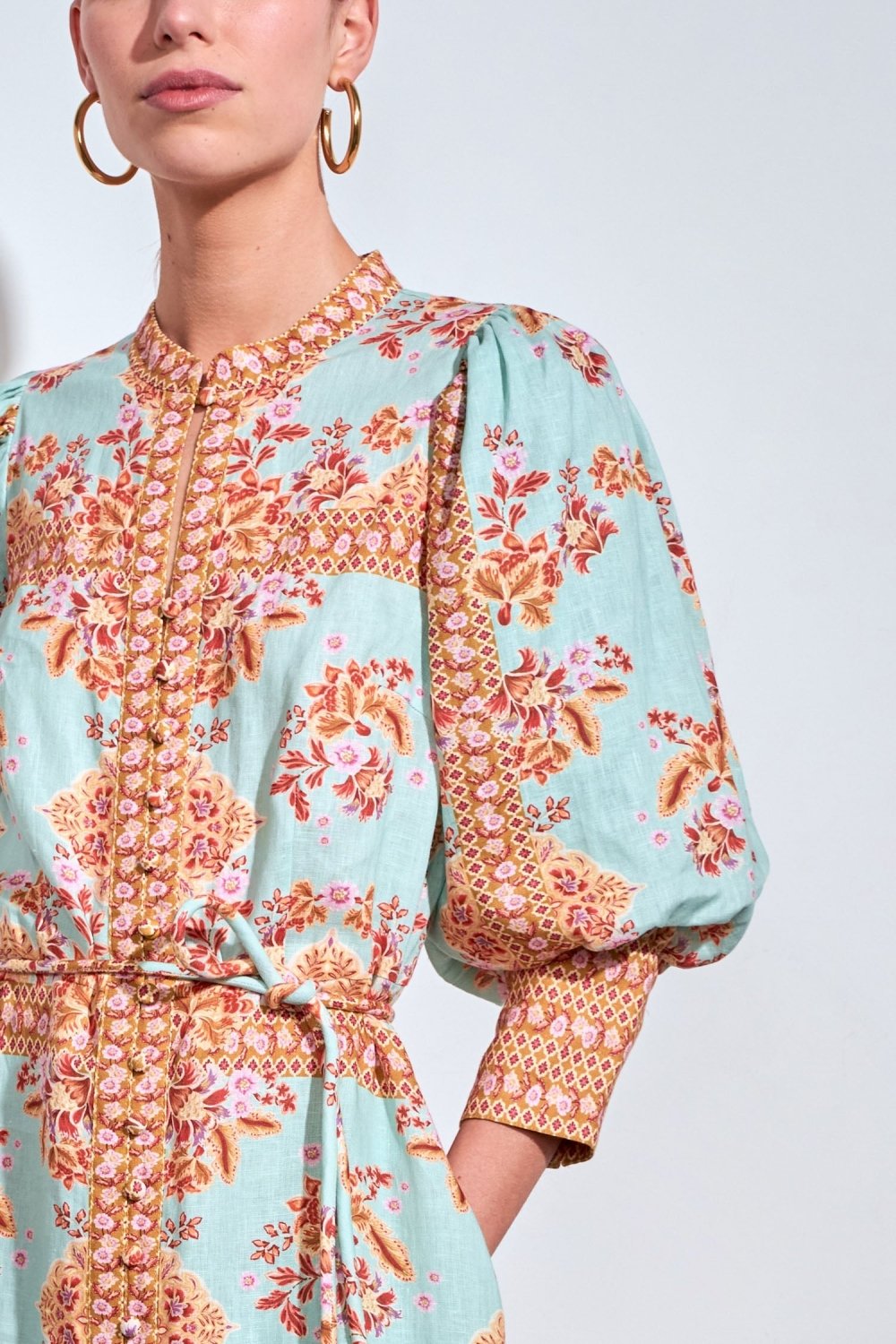 envelop dress - spring glow Dress Zoe Kratzmann