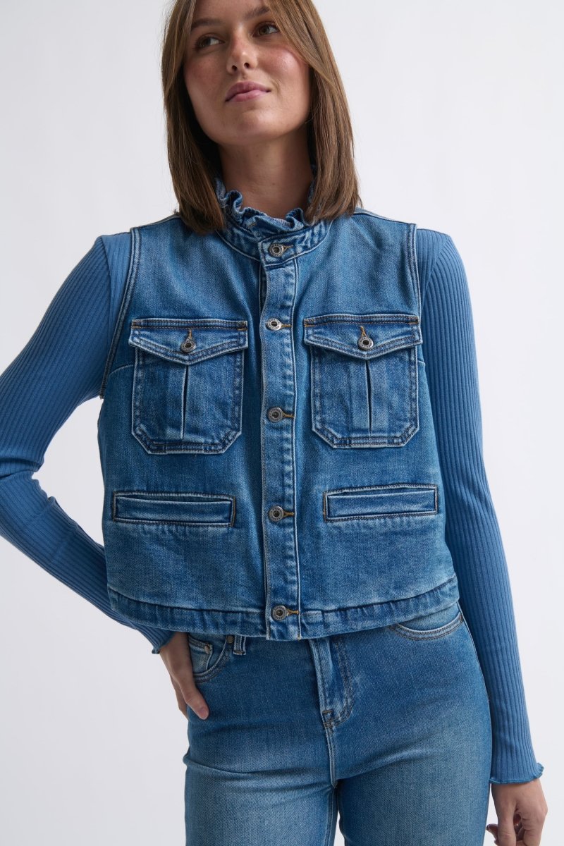 Erica Vest - Dakota Wash Kireina Australia
