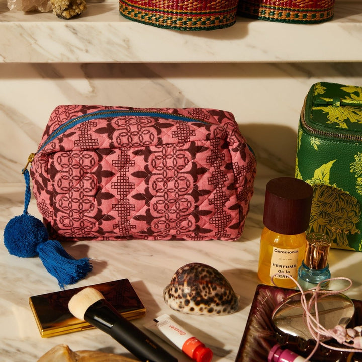 Esme Beauty Bag Sage &amp; Clare