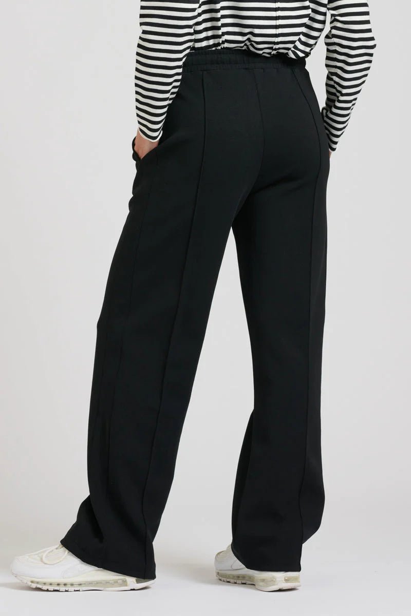 EST 1971 - Scuba Track Pant - Black with Velvet Stripe Pant Est 1971