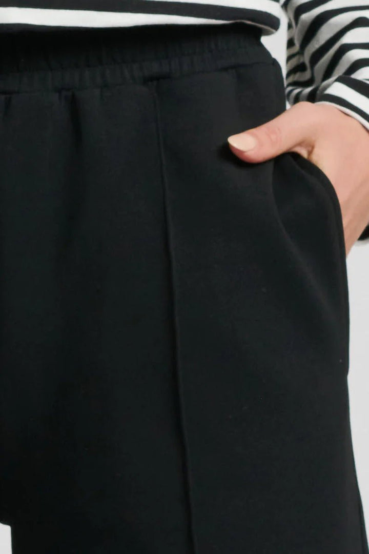 EST 1971 - Scuba Track Pant - Black with Velvet Stripe Pant Est 1971