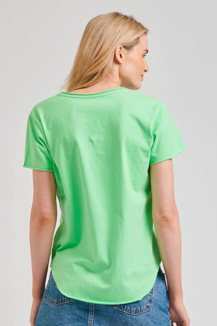Est1971 Raw V neck T shirt - Apple Tee Shirts Est 1971