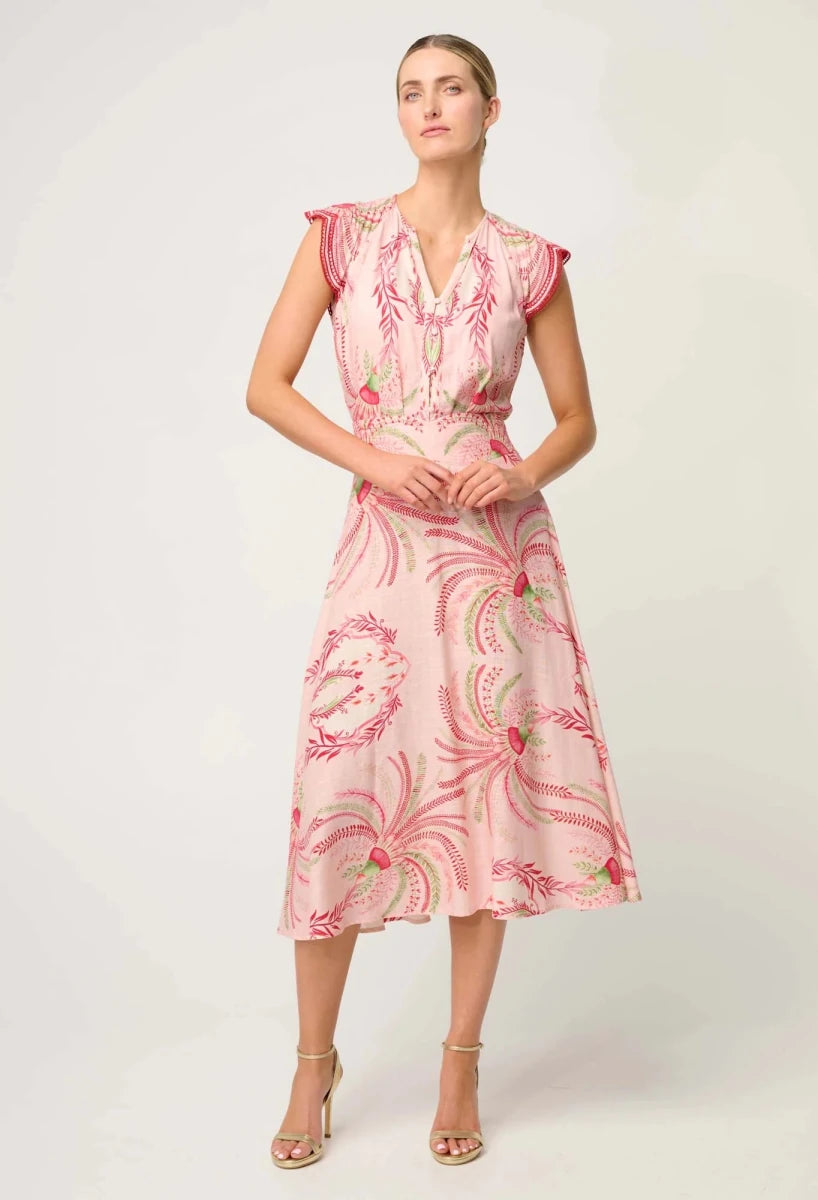 Estrella Viscose Skirt - Palmarosa skirt Once Was