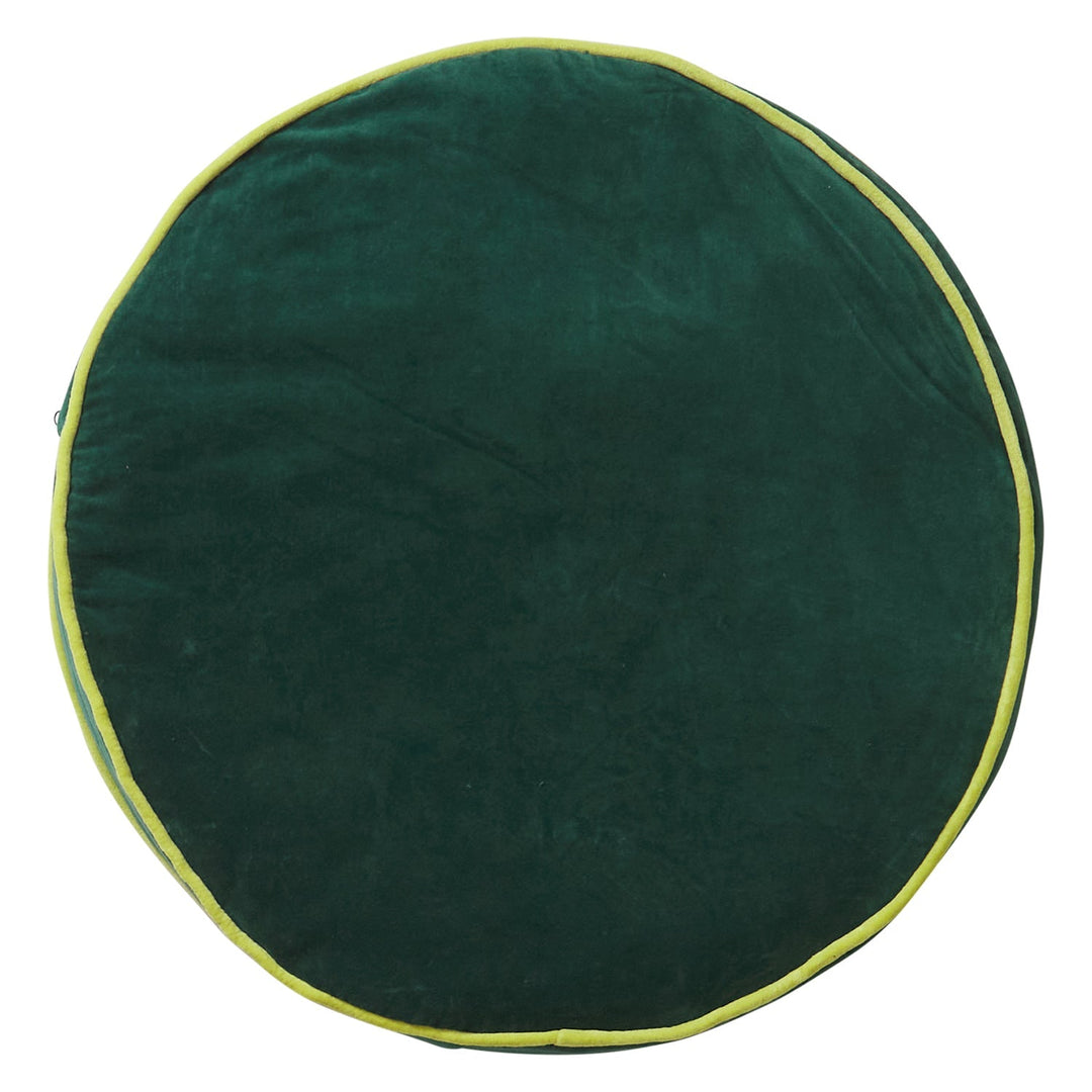 Etienne Velvet Floor Cushion - Forest home Sage & Clare