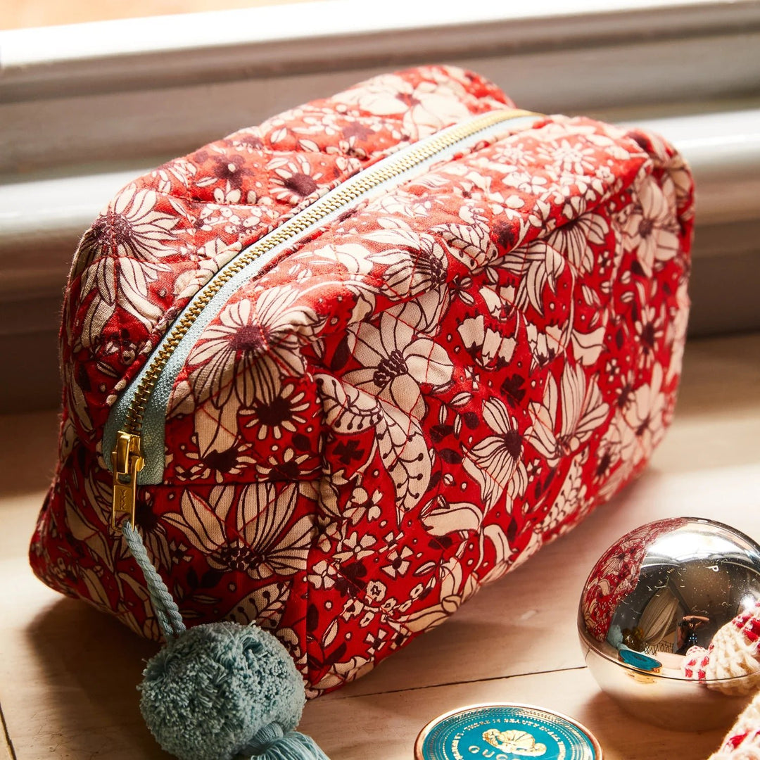 Evette Beauty Bag Cosmetic & Toiletry Bags Sage & Clare