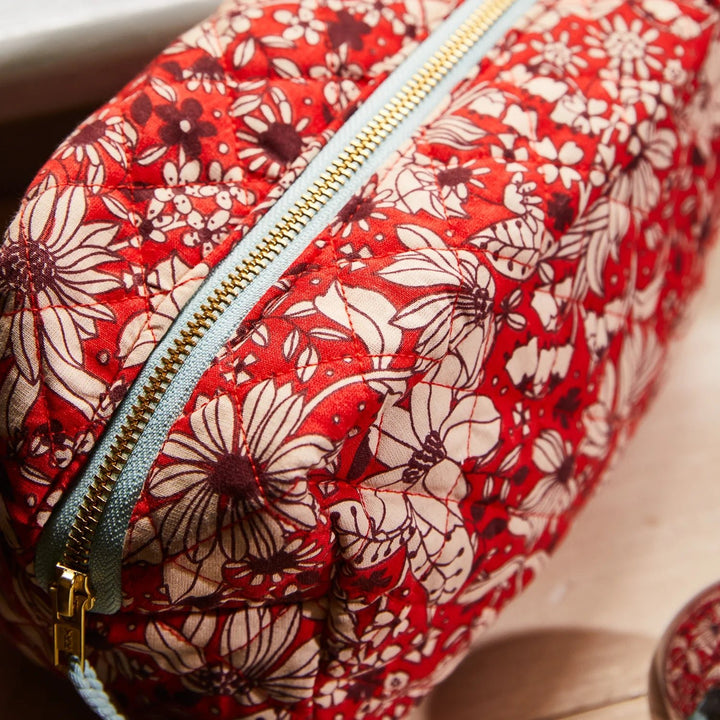 Evette Beauty Bag Cosmetic & Toiletry Bags Sage & Clare