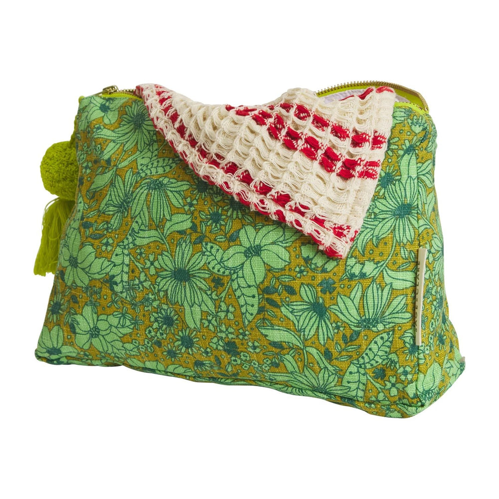 Evette Cosmetic Bag Cosmetic & Toiletry Bags Sage & Clare